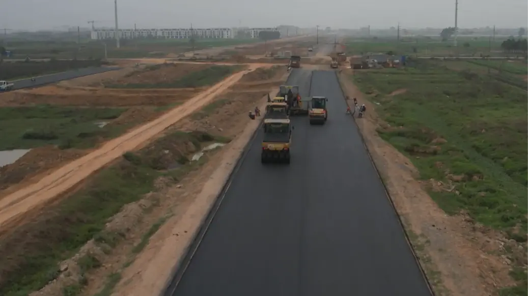 Đường song hành Vành đai 4 qua Hà Nội chậm tiến độ